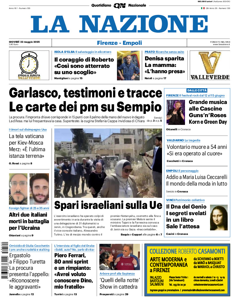 Prima-pagina-la nazione-edizione-di-oggi-20250522